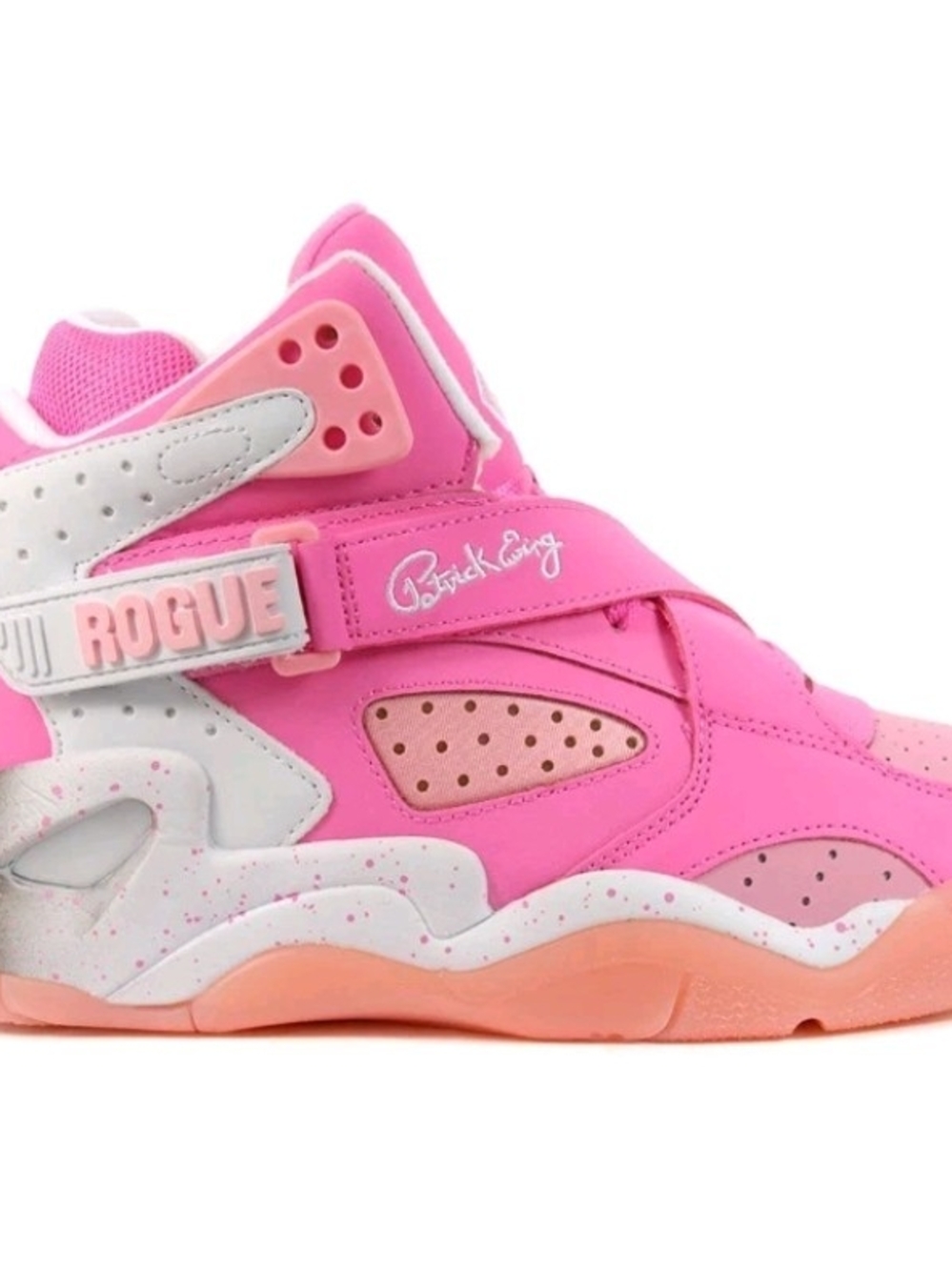 Rogue Men's High-Top Sneakers in Pink